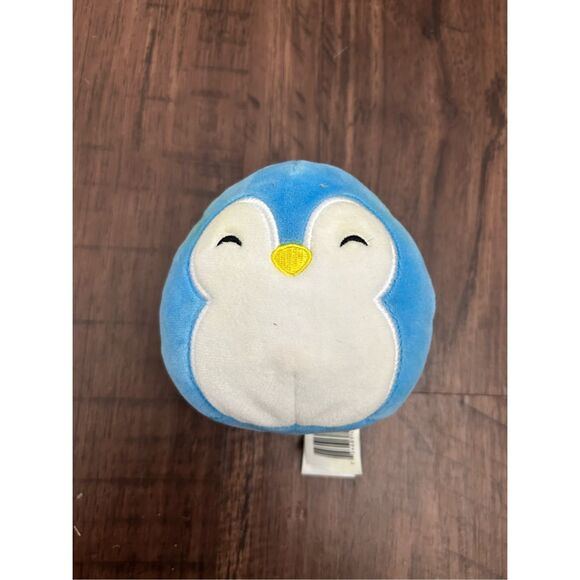 Squishmallow Kellytoy 4" Puff the Blue Penguin Soft Plush Stuffed Animal - Picture 1 of 7